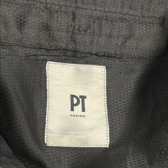 Mens 36/33 EU 52 PT Torino Alpha Flat Front Pants Kinetic Fabric